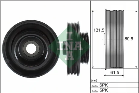 Шків колінвалу (Вир-во) INA 544-0141-10