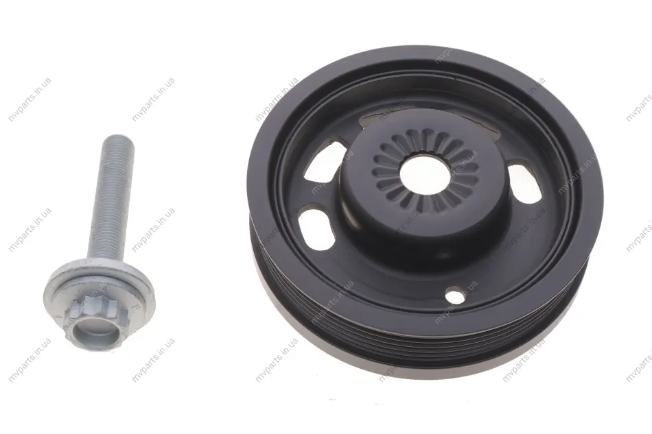 Шків колінвалу Skoda Fabia/Rapid/VW Polo 1.0 TSI 14- (6PK) +болт 544 0174 20 INA 544-0174-20 (фото 1)