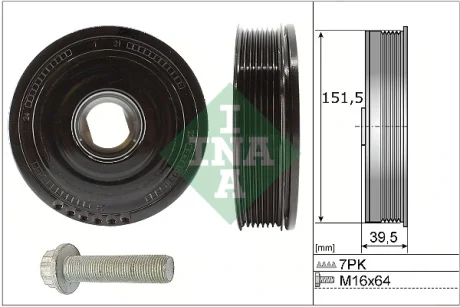Шків колінчатого валу (Вир-во) INA 544-0177-20