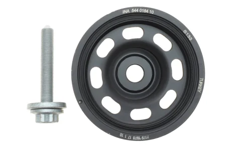 Шків колінвалу VW Caddy IV/V 1.2-1.6 TSI/TGI/TSi EVO 15- (з болтами) 544 0184 20 INA 544-0184-20