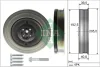 Шків колінвалу Volvo S60/S90/V60/V90/XC60/XC90 13- (з болтом) 544 0503 20 INA 544-0503-20