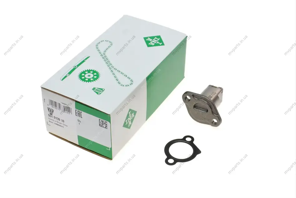 Натяжник ланцюга ГРМ Toyota Avensis 2.0-2.4 00-08/Camry 2.4 01-06/Rav 4 2.0-2.4 00-13 551 0139 10 INA 551-0139-10 (фото 1)