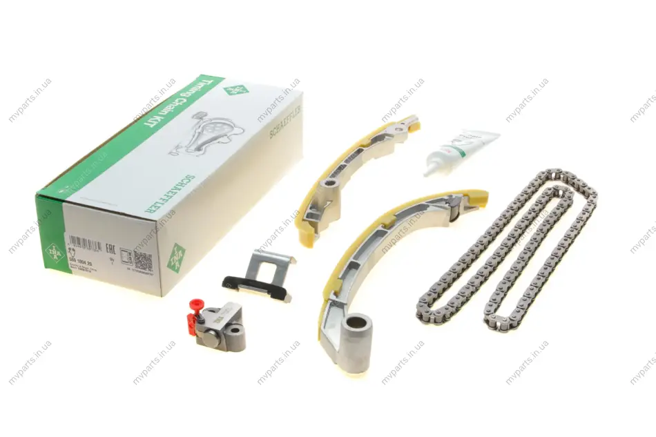 Комплект ланцюга ГРМ Toyota Land Cruiser Prado 2.7 09-/Rav4 2.0/2.4 00-13, (ланцюг) 559 1004 20 INA 559-1004-20 (фото 1)