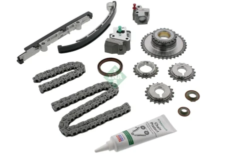 Комплект ланцюга ГРМ Nissan Pick UP(D22)/Navara(D22)/Terrano 2.4/2.4i 4WD, 97-05, (KA24DE) 559 1013 30 INA 559-1013-30