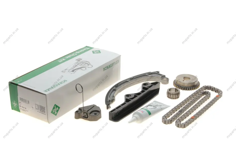 Комплект ланцюга ГРМ Nissan Micra 1.2/1.4 16V 03-10 (CR14DE, CG12DE, CR12DE) 559 1018 30 INA 559-1018-30 (фото 1)