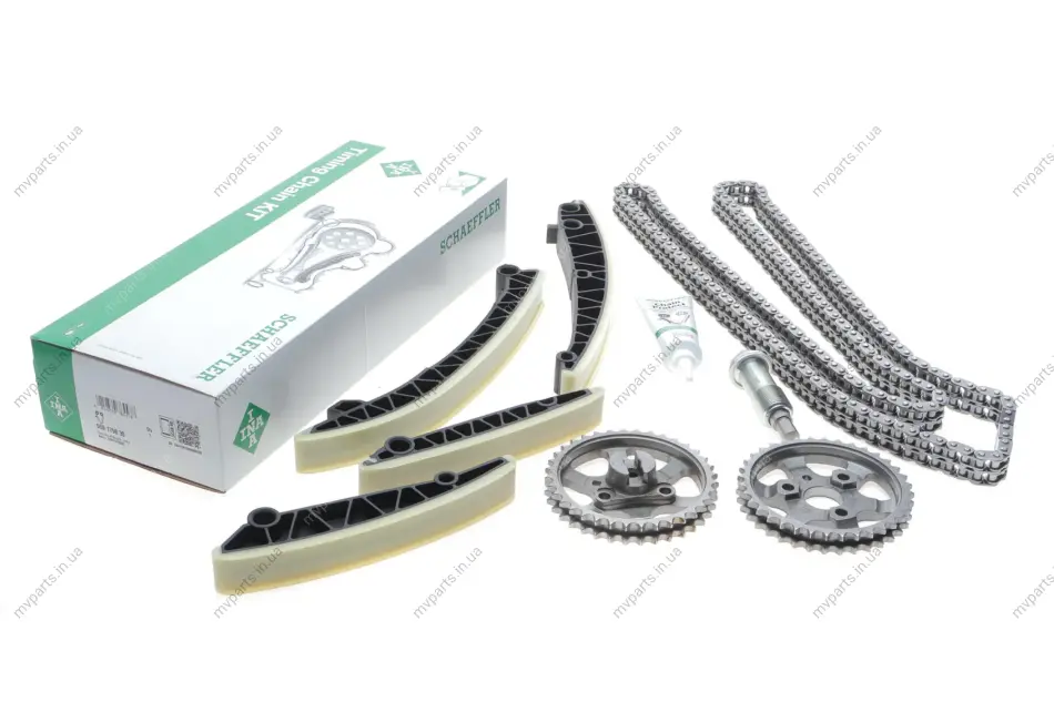 Комплект ланцюга ГРМ MB Sprinter 3.0CDI OM642 06- (z=190), (ланцюг) 559 1798 30 INA 559-1798-30 (фото 1)