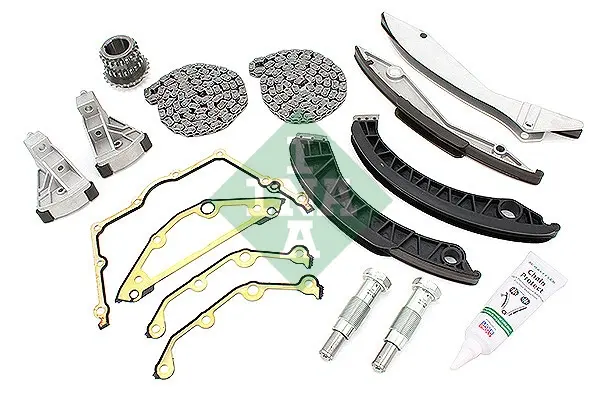 Комплект ланцюга ГРМ BMW 5 (E60)/6 (E63)/X5 (E53/E70) 01-10, N62 B40 A 559 1802 30 INA 559-1802-30 (фото 1)