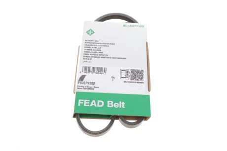Ремінь генератора Land Rover Range Rover Evoque 2.0 D 18- FB 3EPK852 INA FB-3EPK852