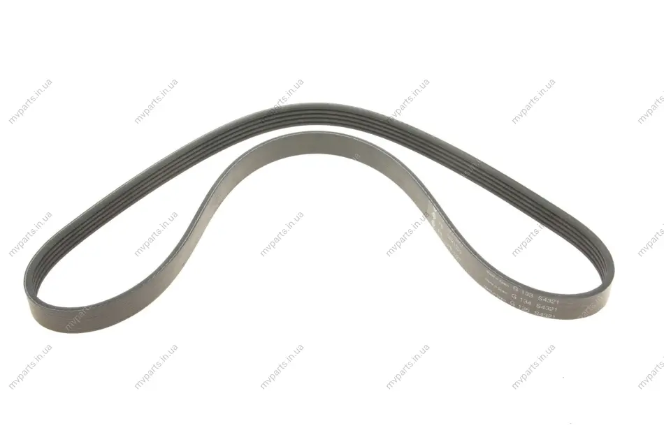 Ремінь генератора Citroen AX/Saxo 1.0-1.4 86-03/Peugeot 106 1.0-1.6i/1.5D 91-01 FB 5PK1023 INA FB-5PK1023 (фото 1)