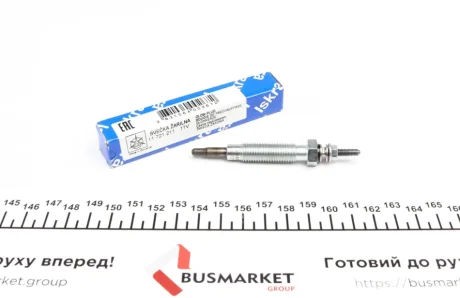 Свічка розжарювання Mitsubishi Pajero/Mitsubishi L 200/300/Kia Pregio 2.5TD 86- ISKRA 11721211