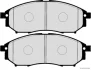 Колодки гальмівні Nissan QASHQAI (J10, JJ10) 07; PATHFINDER 05-; NAVARA 05-; MURANO 05- (вир-во Jako JAKOPARTS J3601093 (фото 2)