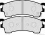Колодки гальмівні Mazda 323 98-; Mazda 626 97- (вир-во Jakoparts) JAKOPARTS J3603038 (фото 2)