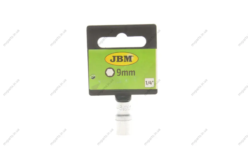 Головка торцева 1/4" 9 мм JBM 10106 (фото 1)