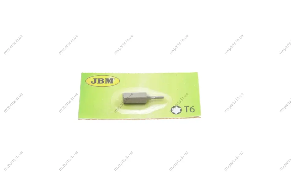 Біта M6 Torx 6 JBM 10286 (фото 1)
