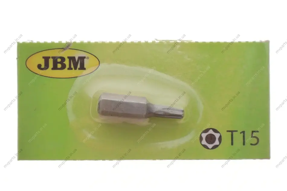 Біта M6 Torx TR15 JBM 10298 (фото 1)