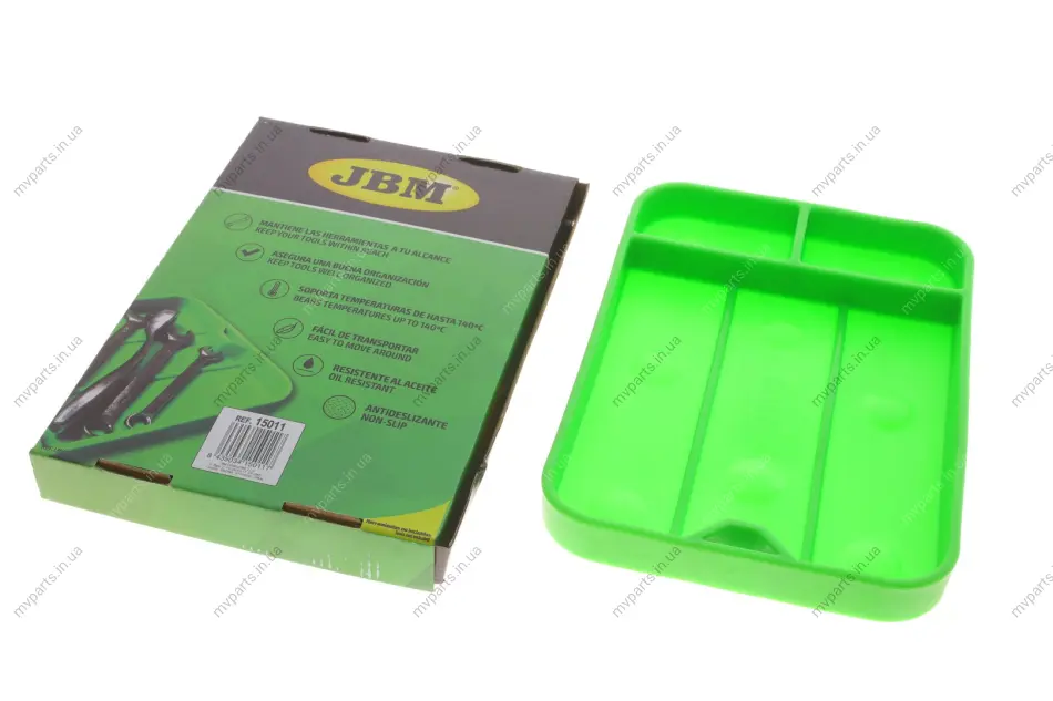 Лоток гнучкий для інструментів (285х202x27 mm) JBM 15011 (фото 1)