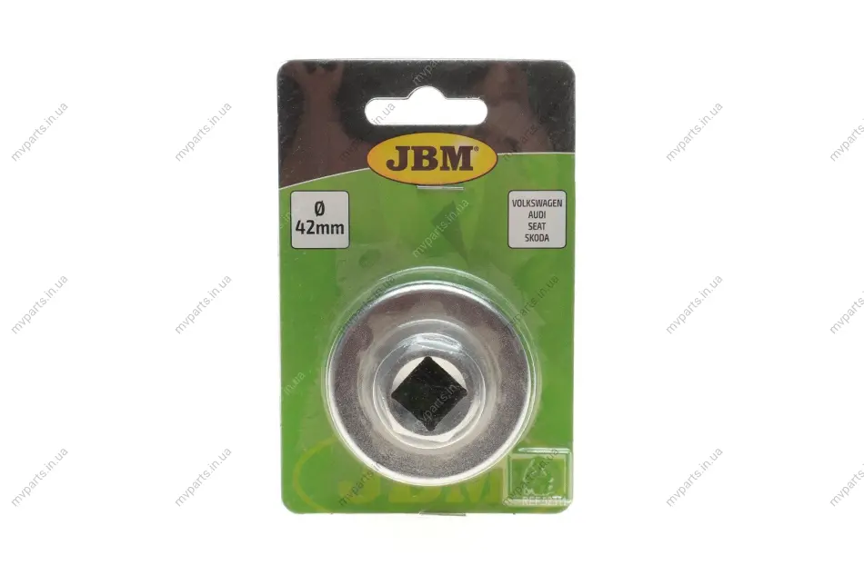 Насадка для заміни масляного фільтра Audi/Seat/Skoda/VW (42mm) JBM 52311 (фото 1)