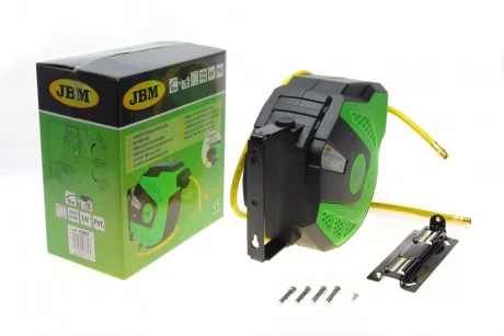 Шланг пневматичний на котушці 1/4" Ø8 мм L 11 м JBM 53882
