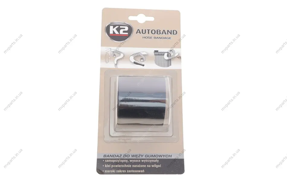 Стрічка скотч для ремонту системи охолодження (Autoband) K2 B3000 (фото 1)