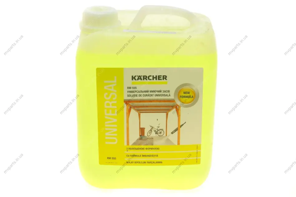 Засіб для чищення (універсальний) RM 555 (5L) KAERCHER 6.295-357.0 Kaercher 6-295-357-0 (фото 1)
