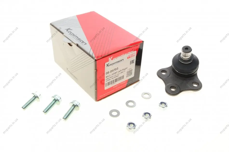 Опора кульова (передня/знизу) Ford Fiesta V 01-08/Fusion 02-12/Mazda 2 03-07 KAPIMSAN 08-04703 (фото 1)