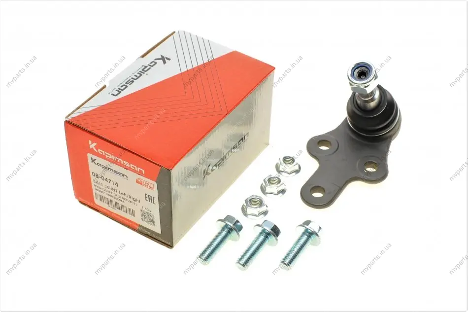 Опора кульова (передня/знизу) Ford C-max 07-10/ Focus 04-12 (d= 21.75mm) KAPIMSAN 08-04714 (фото 1)