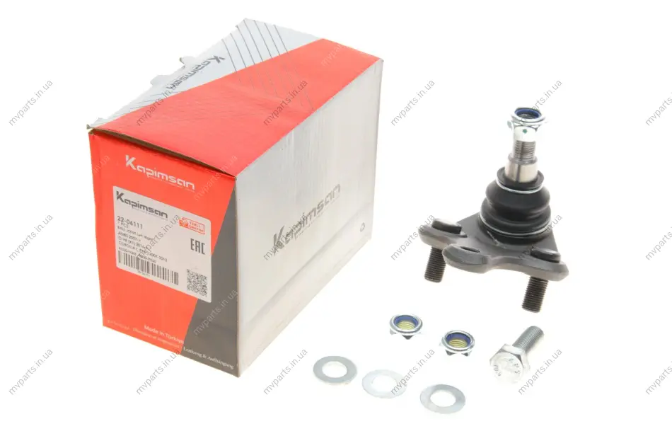 Опора кульова (передня/знизу) Toyota Corolla 06-/Auris 07-/Rav 4 06- KAPIMSAN 22-06111 (фото 1)