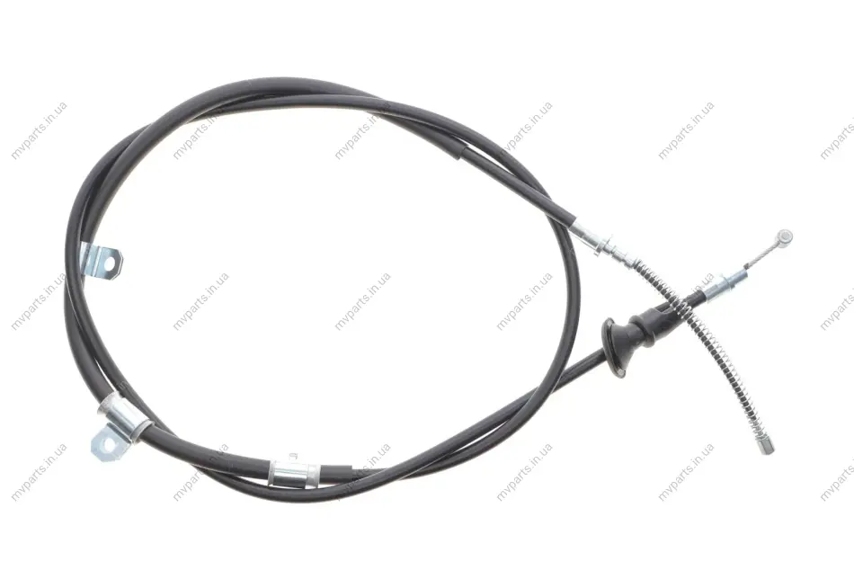 Трос ручника (задній) (R) Mitsubishi Grandis 2.0D 2.4i 03-11 (2040mm) PARTS KAVO BHC-5526 (фото 1)