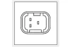 Датчик температури охолоджуючої рідини Renault Master II/Trafic/Kangoo 1.2-2.8 dTi 97- (3 конт.) PARTS KAVO ECT-6510 (фото 5)