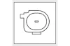 Датчик тиску оливи Mitsubishi Colt/Galant/L200/Montero 1.1-3.8 V6 02- (0,2 bar) PARTS KAVO EOP-5503 (фото 2)