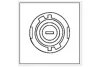 Датчик тиску оливи Renault Master/Trafic 1.9-2.0 dCi 00- (0.2 bar) (зелений) PARTS KAVO EOP-6501 (фото 2)