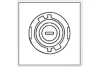 Датчик тиску оливи Renault Master/Trafic 1.9-2.5 dCi 01- PARTS KAVO EOP-6502 (фото 2)
