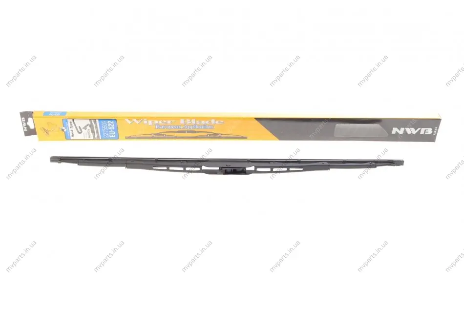 Щітка склоочисника (550mm) Dacia Dokker 12-/Fiat Doblo 01- (NWB) PARTS KAVO EU-522 (фото 1)