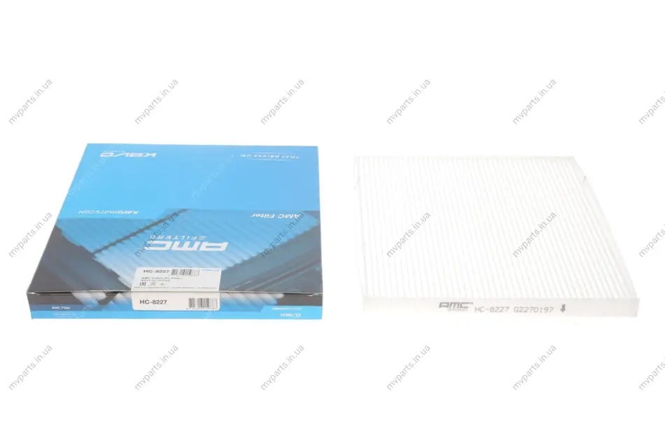 Фільтр салону Hyundai Santa Fe 05-/Sonata 09-/Kia Optima 12- PARTS KAVO HC-8227 (фото 1)