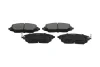 Колодки гальмівні (передні) Chevrolet Aveo 1.2-1.6 11- (142x54) PARTS KAVO KBP-1021 (фото 1)