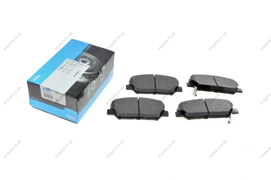 Колодки гальмівні (передні) Hyundai Veloster/I30/ Kia Ceed 11- PARTS KAVO KBP-3042 (фото 1)