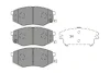 Колодки гальмівні (передні) Hyundai ix20/Sonata/Kia Soul II 10- Q+ PARTS KAVO KBP-4025 (фото 1)