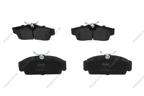 Колодки гальмівні (передні) Nissan Almera/Primera 1.5-1.8/1.5-2.2dCi 96-02 PARTS KAVO KBP-6509 (фото 1)