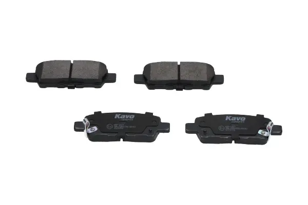 Колодки гальмівні (задні) Nissan Juke/X-Trail 01-/Qashqai 1.5dCi-3.5 08- (Akebono) PARTS KAVO KBP-6517 (фото 1)
