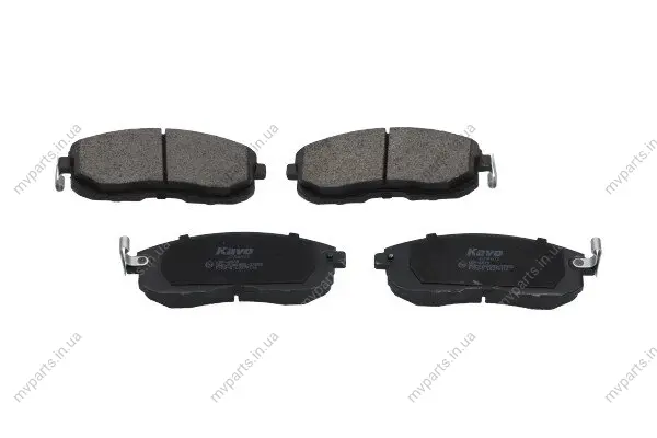 Колодки гальмівні (передні) Nissan Juke/ Pulsar/ Tiida 07- PARTS KAVO KBP-6579 (фото 1)