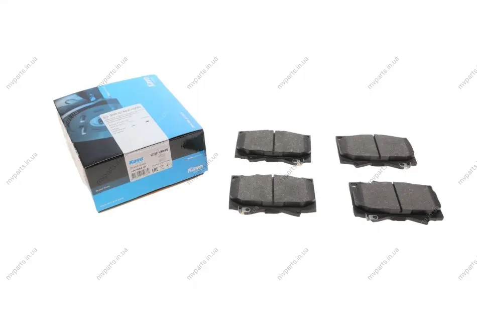 Колодки гальмівні (передні) Toyota Land Cruiser 90- (Sumitomo) PARTS KAVO KBP-9049 (фото 1)