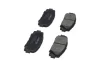 Колодки гальмівні (передні) Toyota Prius 08- (Akebono) PARTS KAVO KBP-9140 (фото 2)
