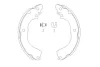 Колодки гальмівні (задні) Citroen C-zero/Peugeot Ion 10- (203.2x30) (барабанні) PARTS KAVO KBS-7416 (фото 1)