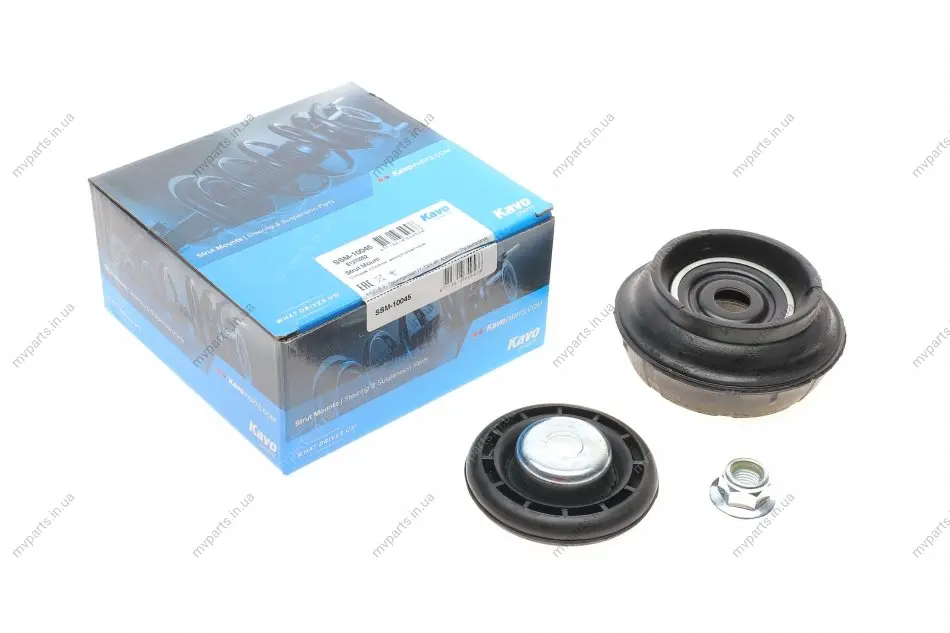 Подушка амортизатора (переднього) + підшипник Renault Duster/Logan 04- PARTS KAVO SSM-10045 (фото 1)