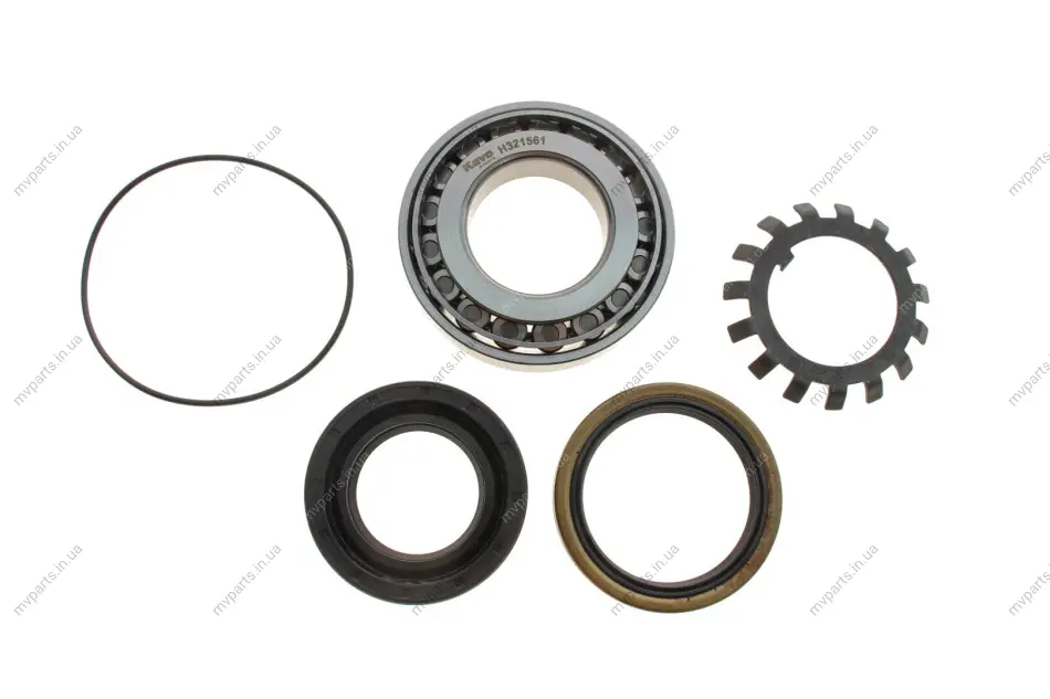 Підшипник маточини (задньої) Mitsubishi L300/L200/Pajero 82-07 (к-кт) PARTS KAVO WBK-5508 (фото 1)