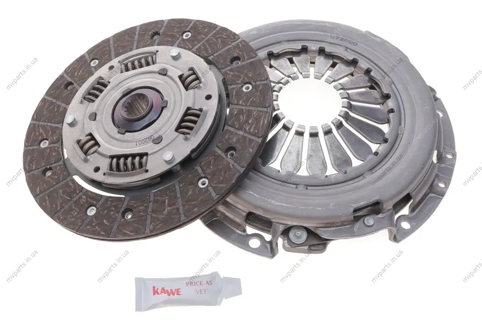 Комплект зчеплення Opel Combo 1.4 16V 04- (d=203mm) KAWE 955764 (фото 1)