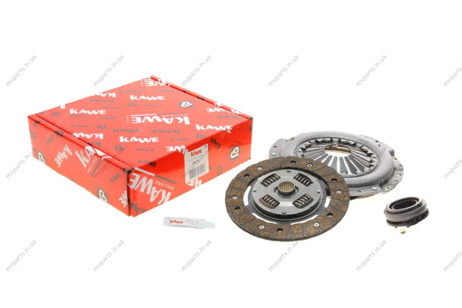 Комплект зчеплення Hyundai Getz 1.1 02-09 (d=180mm) (+вижимний) KAWE 961757 (фото 1)