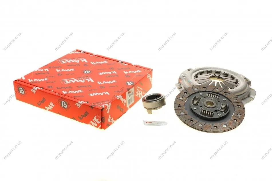 Комплект зчеплення Mazda 6 2.0/2.3 02-07 (d=225mm) (+вижимний) KAWE 962028 (фото 1)