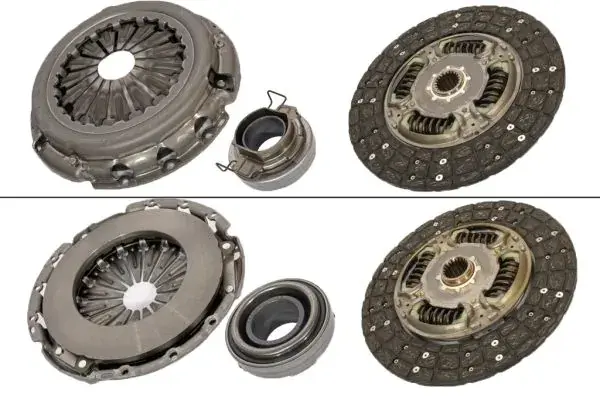 Комплект зчеплення Toyota Hilux 2.5 D-4D 01-06 (d=260mm) (+вижимний) KAWE 962167 (фото 1)