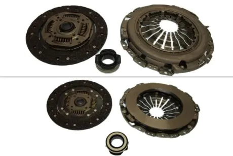 Комплект зчеплення VW Caddy III 1.9 TDI 04-10 (d=228mm) (+вижимний) KAWE 962695